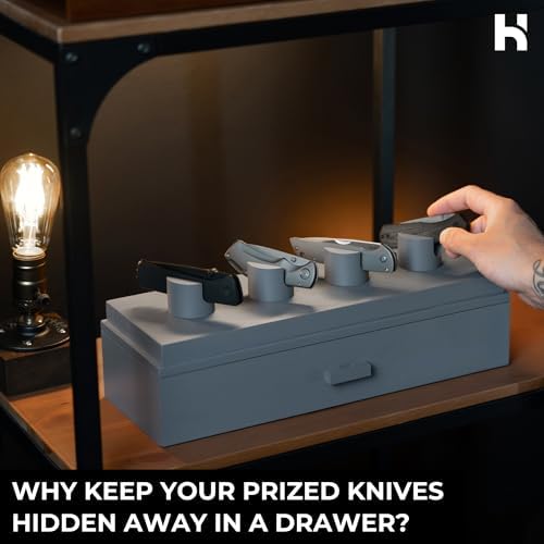 Prec Cru 10-Knife Pocket Knife Display Case
