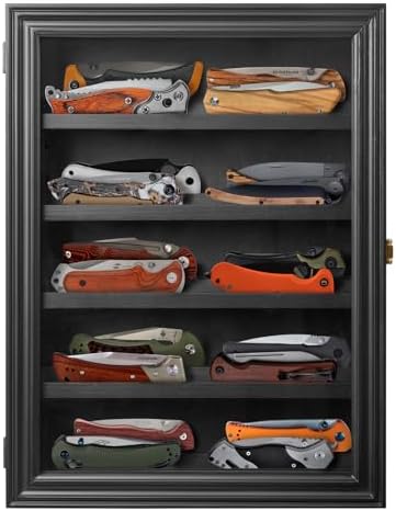 ZAYALI Pocket Knife Display Case