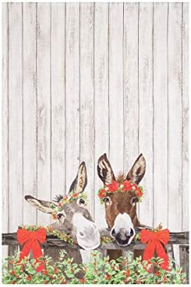 CF Home_printed Christmas Donkey 18x27