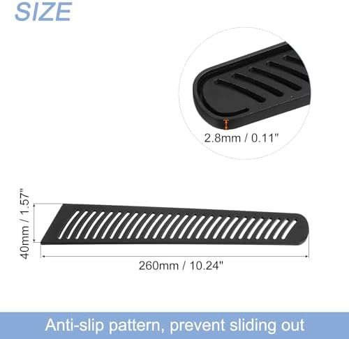 Uxcell 2Pcs Knife Cover Sleeves Black Universal Blade Edge Protector