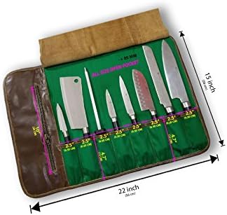 Premium Leather Chef Knife Bag Available from luvsecretlingerie