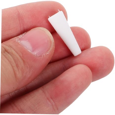 100-Piece Transparent Plastic Knife Blade Tip Protectors