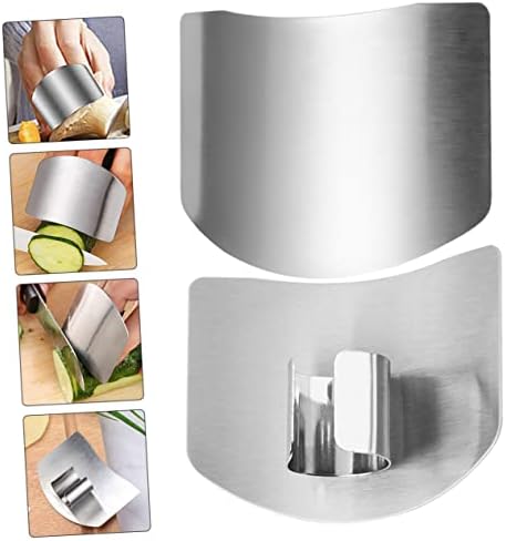 PRETYZOOM Stainless Steel Finger Guards for Cutting