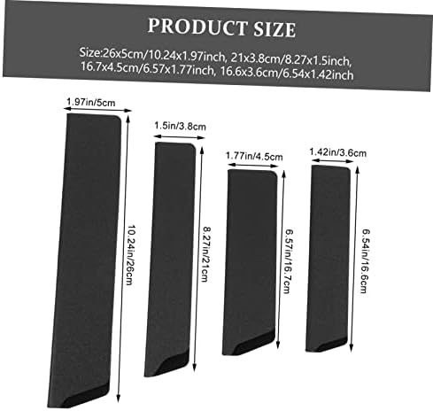 PRETYZOOM 4PCS Portable Knife Blade Protectors
