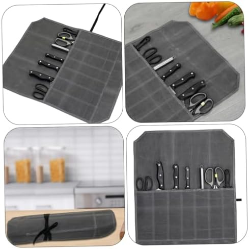 Durable Outdoor Travel Cutlery Storage Pouch Foldable Knives Organizer