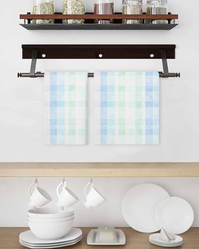 Pastel Waffle Kitchen Hand Towels Set