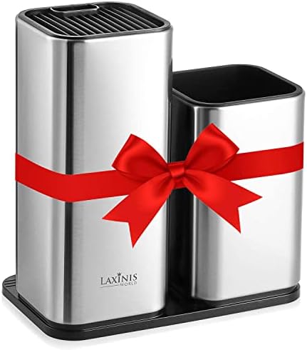 Perfect for Your Counter - Modern Knife Holder and Utensil Organizer