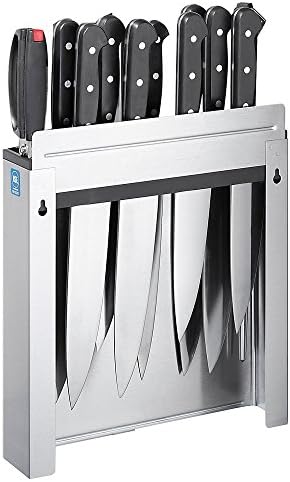 Sturdy 12 Knife Rack with Easy Dishwasher Safe Insert