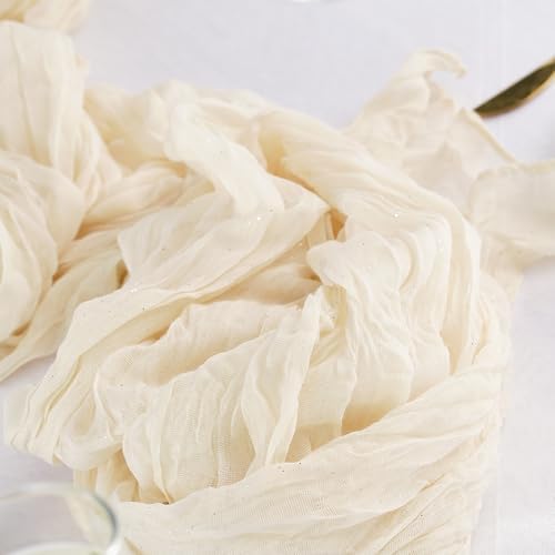 Boho Rustic Gauze Table Runner 3-Pack