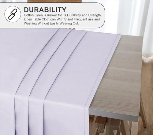 Elegantly Styled 84x60 Tablecloth for Home Kitchen