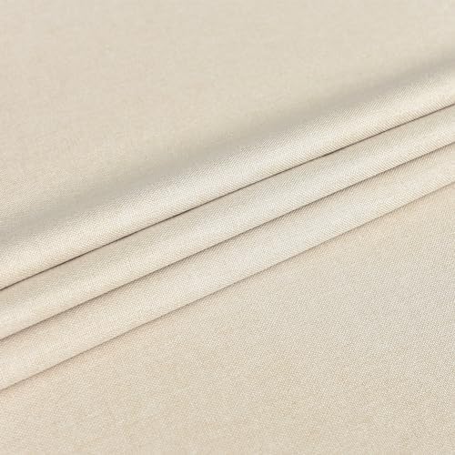 Newisher 24x24 inch Rustic Linen Tablecloth