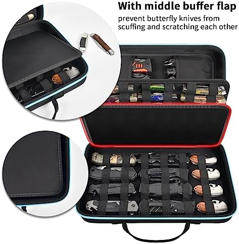 Set of 45 Pocket Knife Storage Box