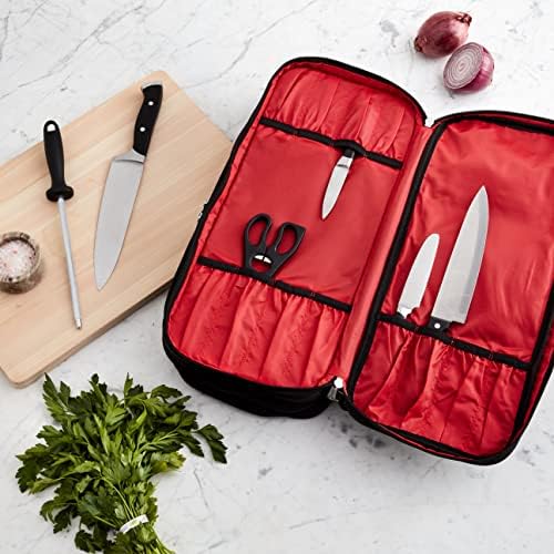 High-Quality 21-Pocket Knife Case for Kitchen Essentials