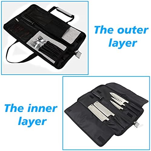 Premium Heavy Duty Knife Roll Bag
