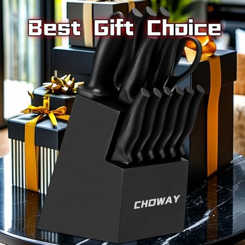 CHOWAY Precision Laser 14-Piece Knives Set