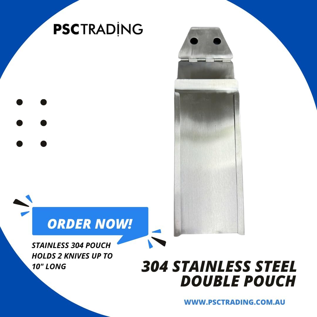 Stainless Steel 304 Knife Scabbard - Holds Up to 10 Blade