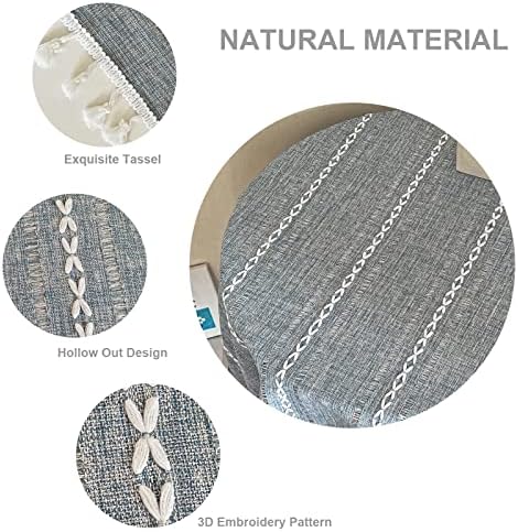 Rustic Linen Tablecloth 43x43