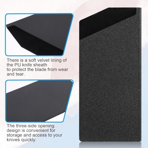 KNIFE EDGE GUARD ABS KNOCKOUT KNOTCH 7-inch Knife Cover Sleeve