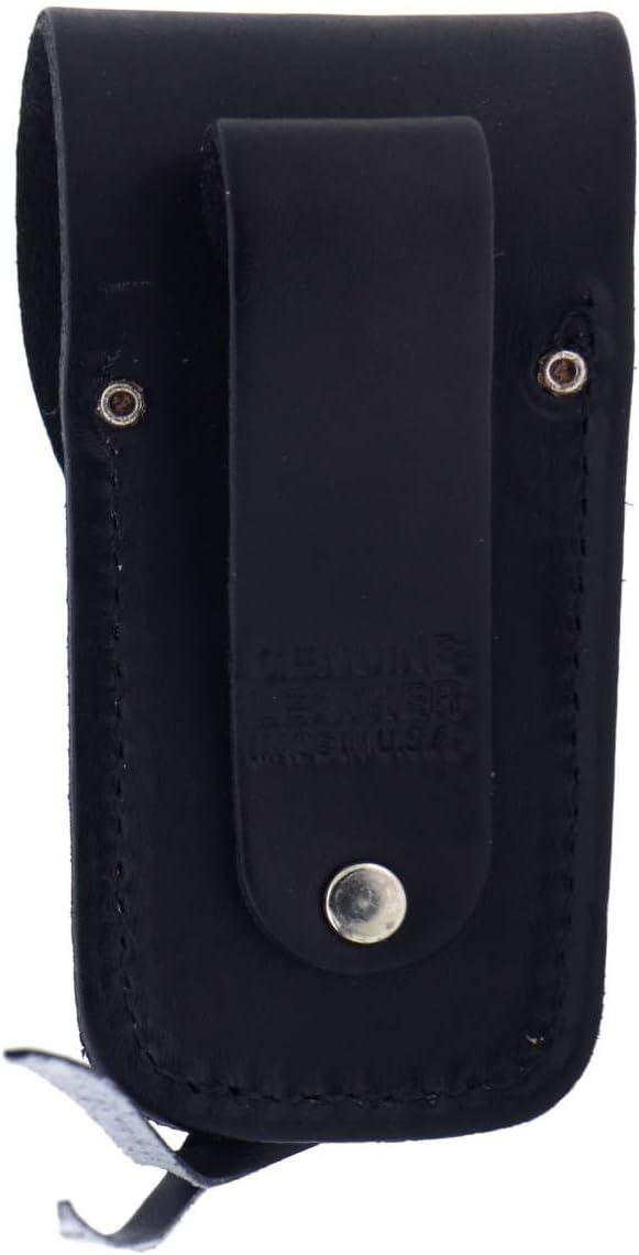 Hot Leathers 4 Black Leather Knife Case