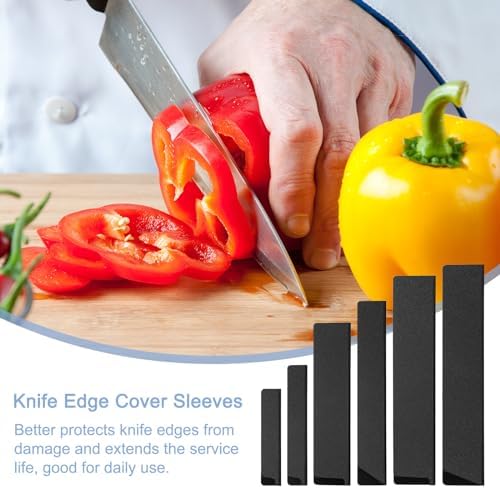 10-Piece Set of Kitchen Knife Edge Guards