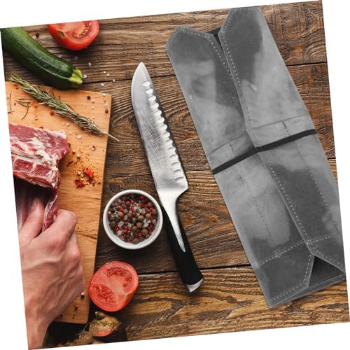 GOOHOCHY Wax Grey Cutter Storage Bag Organizer