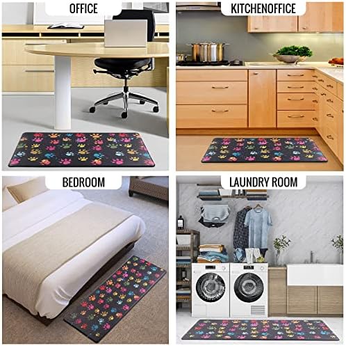 2-Piece Anti-Fatigue Kitchen Mat Set for Standing Bappiness