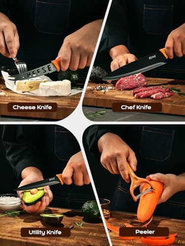 Premium 19-Piece Knife Set for Every Cook