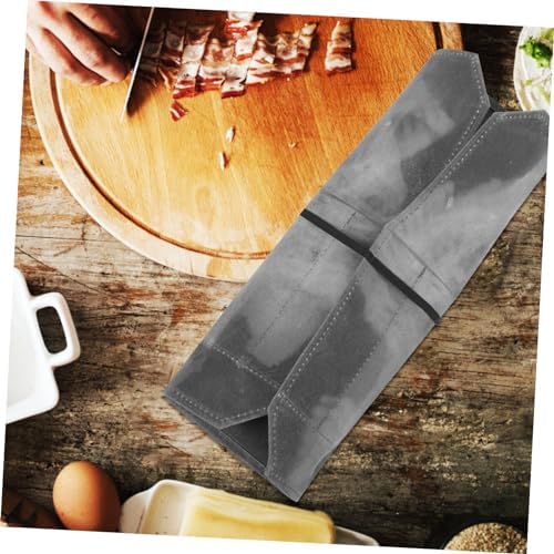 Compact Camping cutlery bag with protective lining