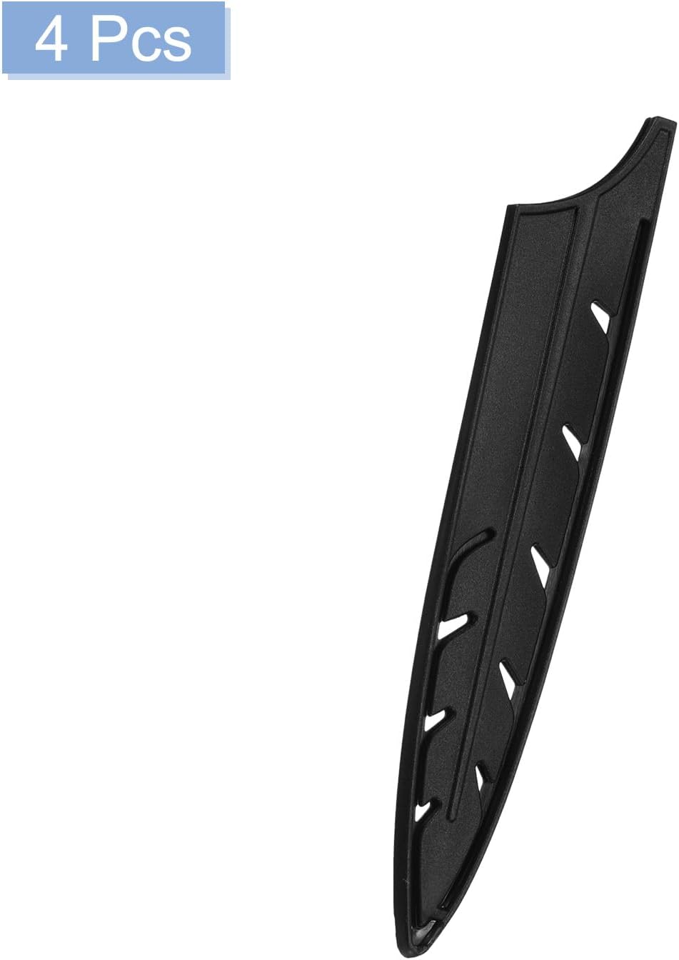 4-Piece Set Blade Edge Guards Protective Sleeves for 8 Slicing Knives