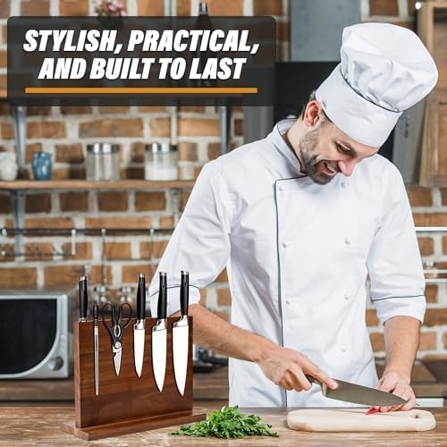 Stylish Magnetic Knife Holder for Duality and Sustainability