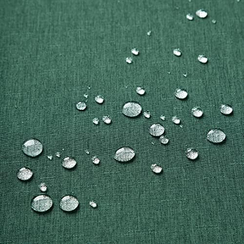 JUCFHY Rectangle Table Cloth 60x104 Inch Hunter Green