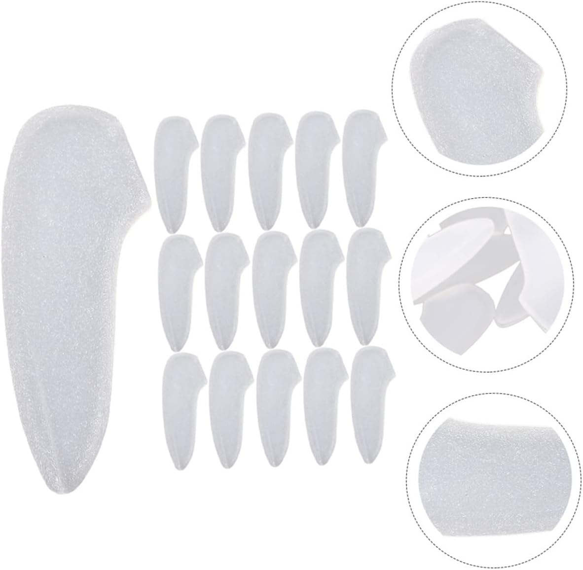 25 Piece Knife Tips Sleeves with Easy Carry Design