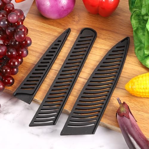 4-Piece Knife Sleeve Covers Blade Edge Protection for 6 Boning Knives