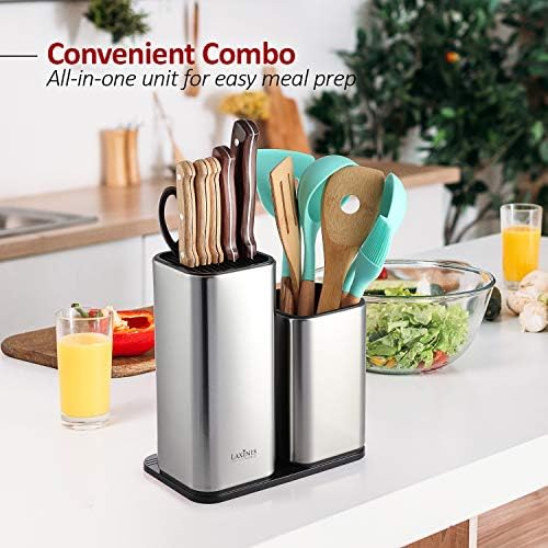 Perfect for Your Counter - Modern Knife Holder and Utensil Organizer