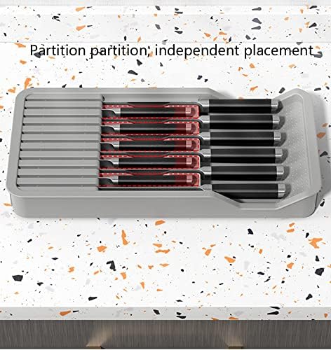 11 Knife Organizer Space-Saving Durable Easy To Clean