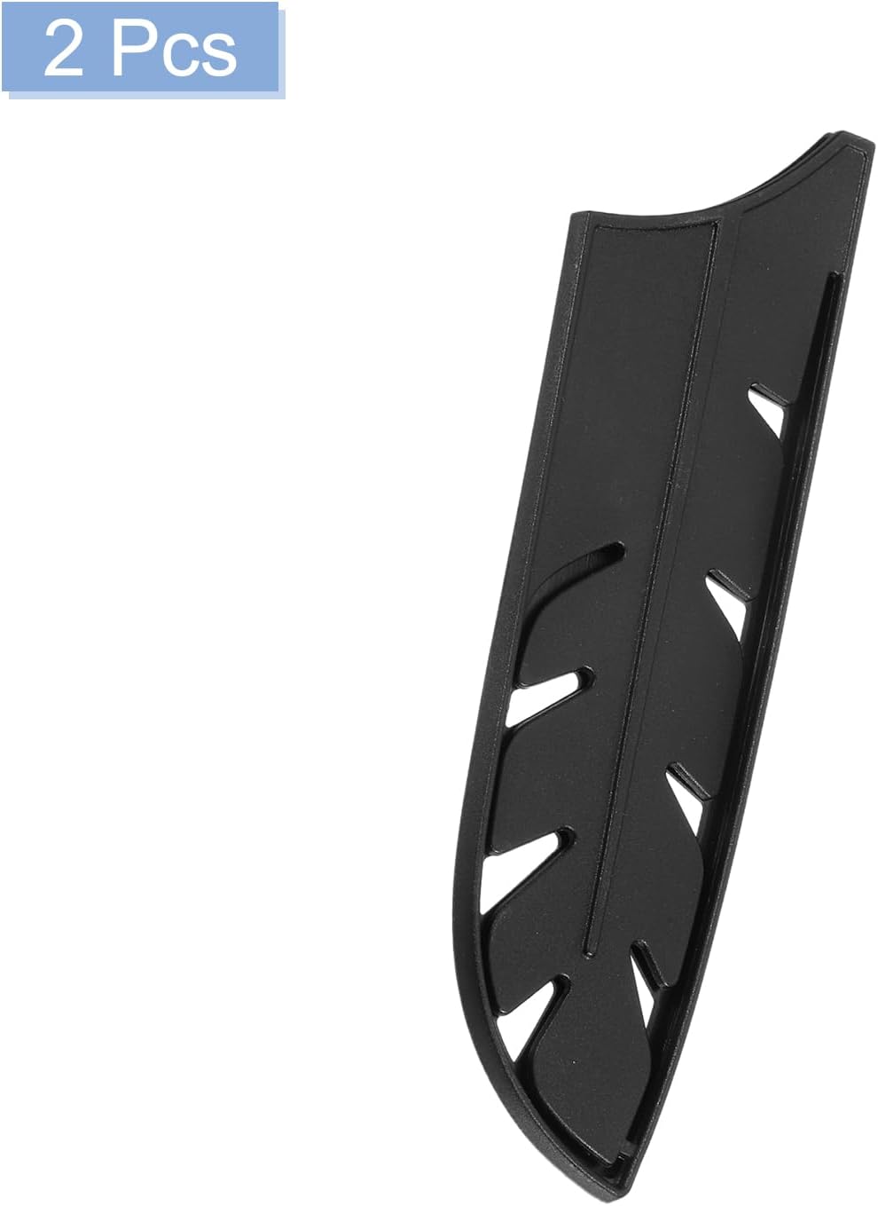 2Pcs Black Blade Edge Guards for Your 7 Santoku Knife