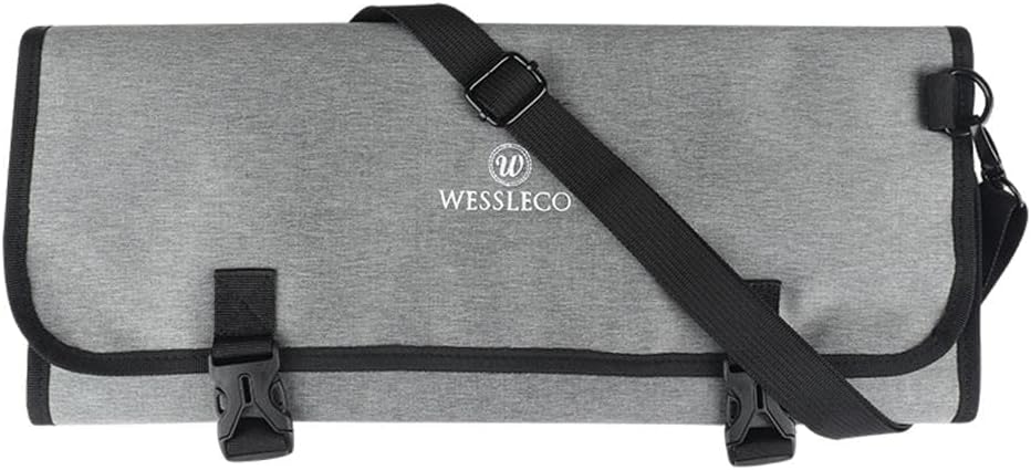 Chefs Roll Bag 14 Slot Organizer for Cooking and Travel