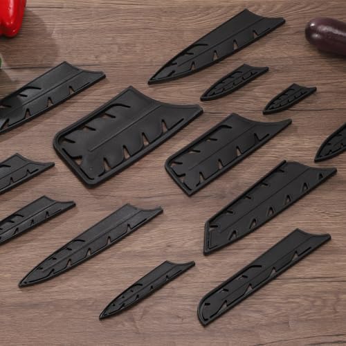 2 Pcs 8x14 PP Knife Covers Universal Edge Guard for Home Kitchen