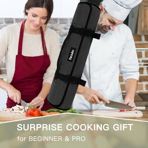 Parsuko Chef Knife Roll Bag