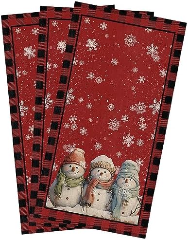 Christmas Red Kitchen Towels