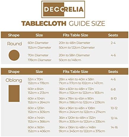 Versatile Rectangle Waterproof Dining Table Cloth