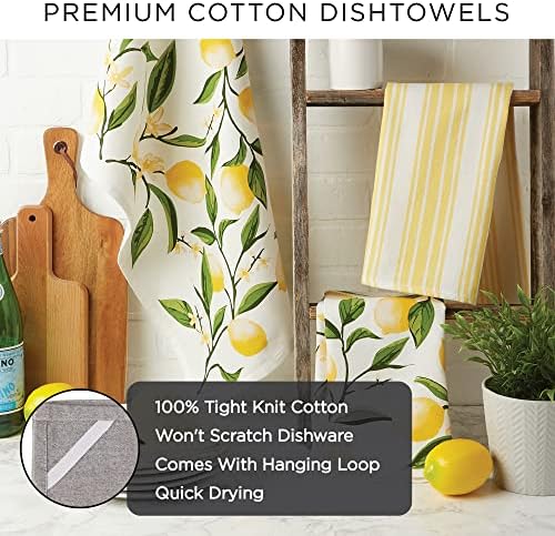 Elegant Pumpkin Spice Kitchen Towels