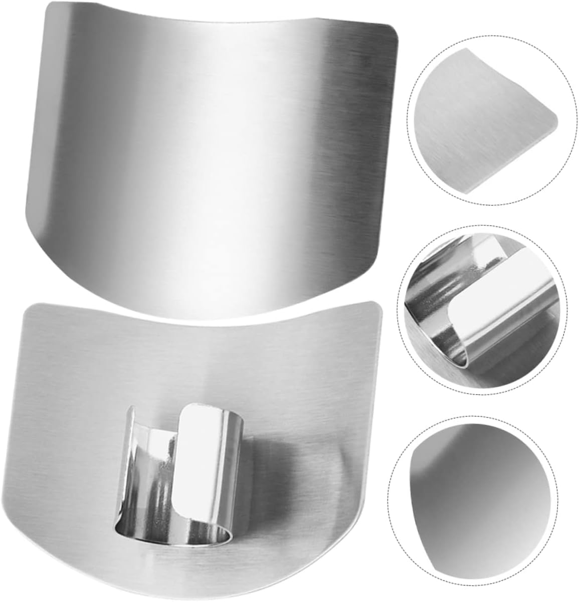 PRETYZOOM Stainless Steel Finger Guards for Cutting