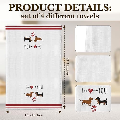 Delightful Dog-Themed Kitchen Towels for Women