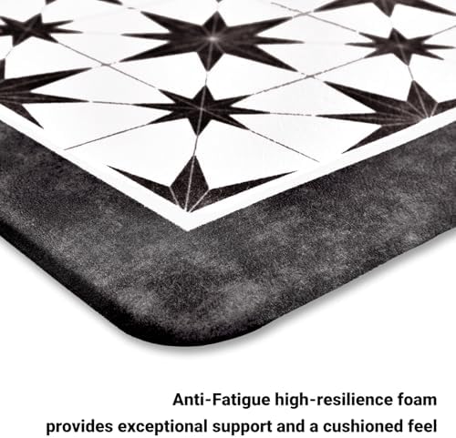 ANTIFATIGUE KITCHEN MATS NON-SLIP CUSHIONED RUGS FOR STANDING KITCHEN MORE 2PIECE SET