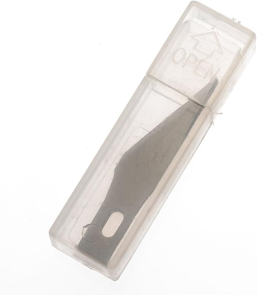Mercer Culinary Replacement Blades for Hobby Knife 5 Piece Stainless Steel