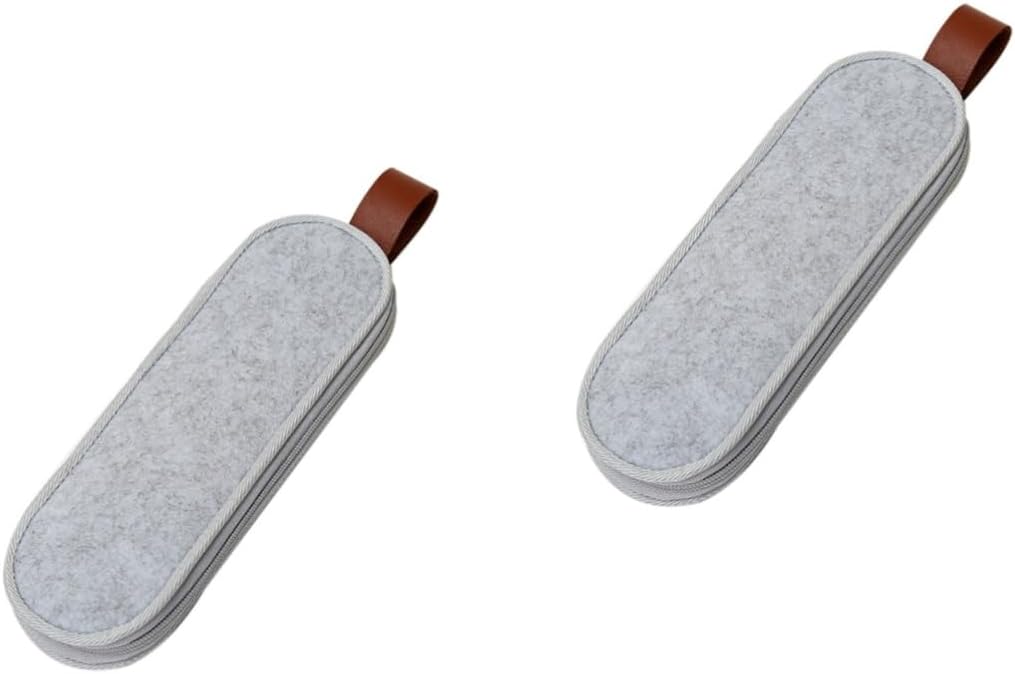 Luxshiny 2pcs Flatware Storage Pouch Camping Bag