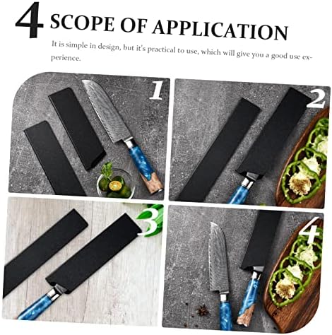 PRETYZOOM 4PCS Portable Knife Blade Protectors