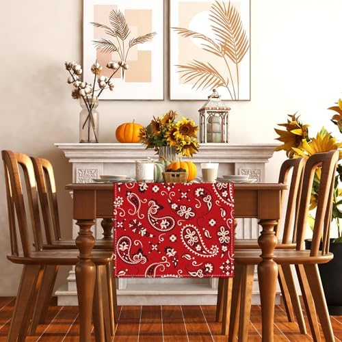 13x90 premium Western_tablecloth for parties and events