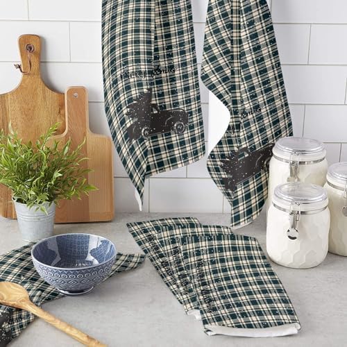 Christmas Truck Kitchen Towels